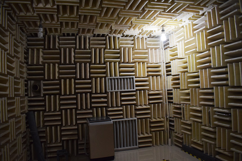 Noise test room